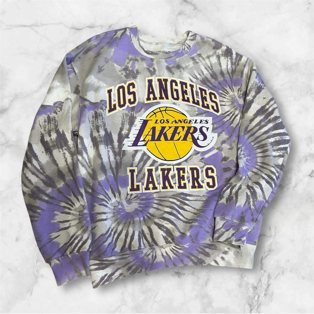 NWOT La Laker Sweatshirt Tie Dye